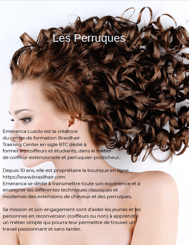 E-Book - Les Perruques - Notions et fabrication