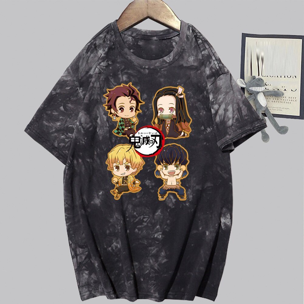 Demon Slayer Nezuko & Tanjirou Team Cute T-Shirt