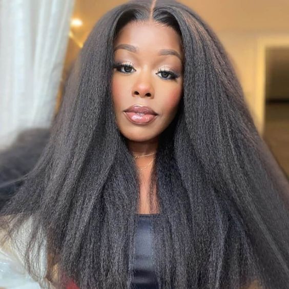 Perruque avec lace closure  Kinky straight - REGIANE
